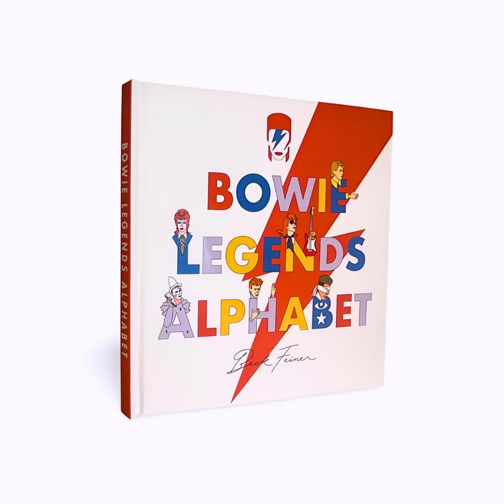 Alphabet Legends - David Bowie - Hardcover-Alphabet Legends-treehaus