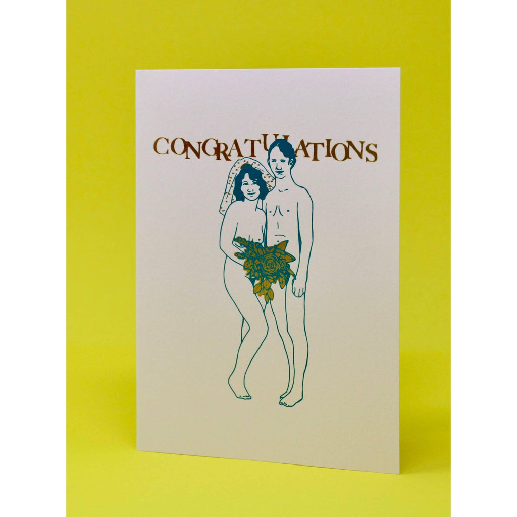 Ark Colour - Congratulations/Naked Wedding - Card-Ark Colour Design-treehaus