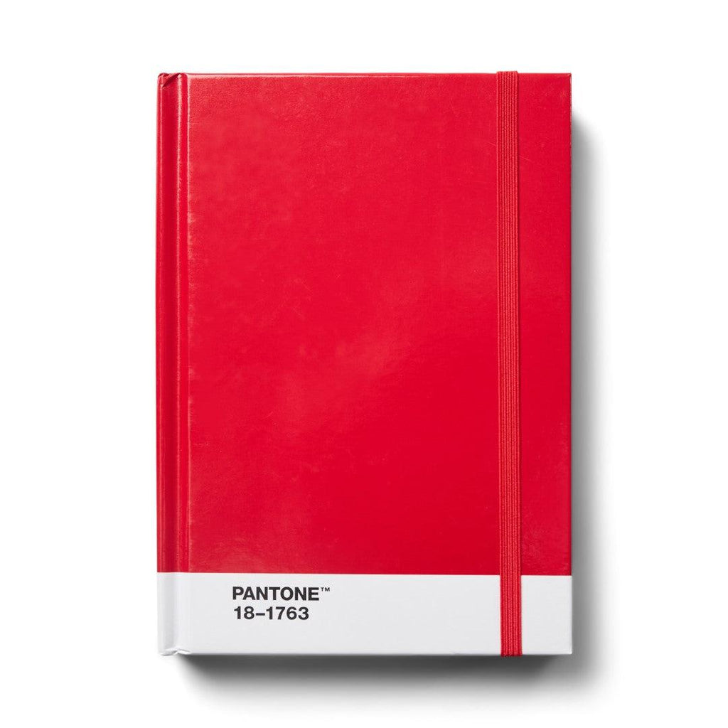 Pantone Dot Grid Notebook - Red-Copenhagen Design-treehaus