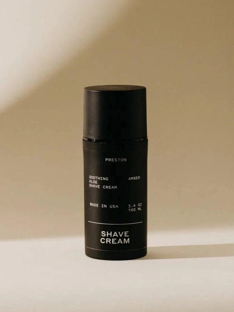 Preston Grooming - Shave Cream - Amber - 3.4 oz-Preston Grooming-treehaus