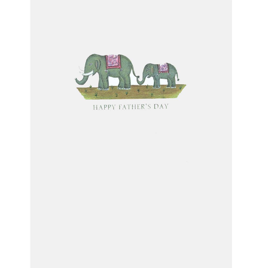 Lumia Designs - Elephants Father's Day Card-Lumia Designs-treehaus