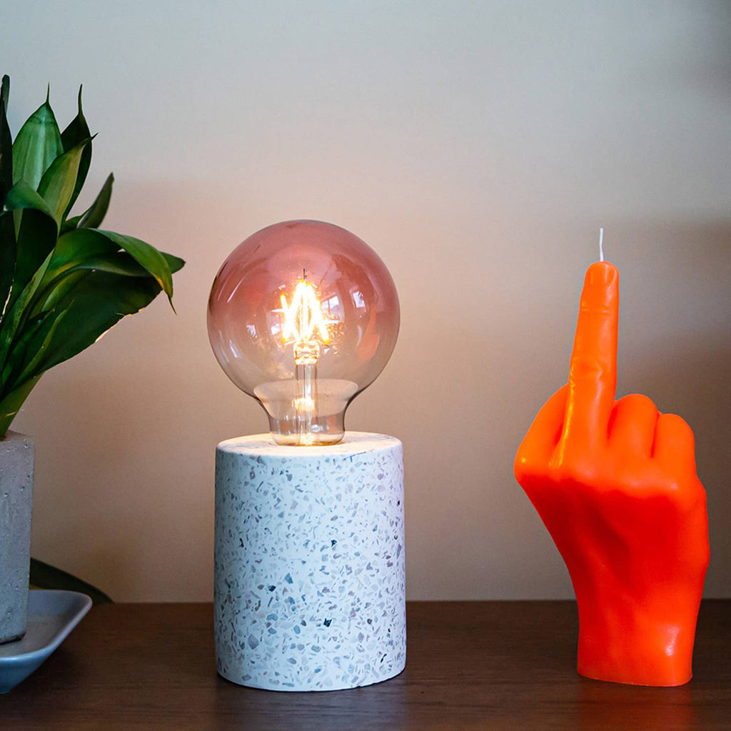 54 Celsius - CandleHand "F*ck You" Candle - 8" - Neon Orange-54 Celsius-treehaus