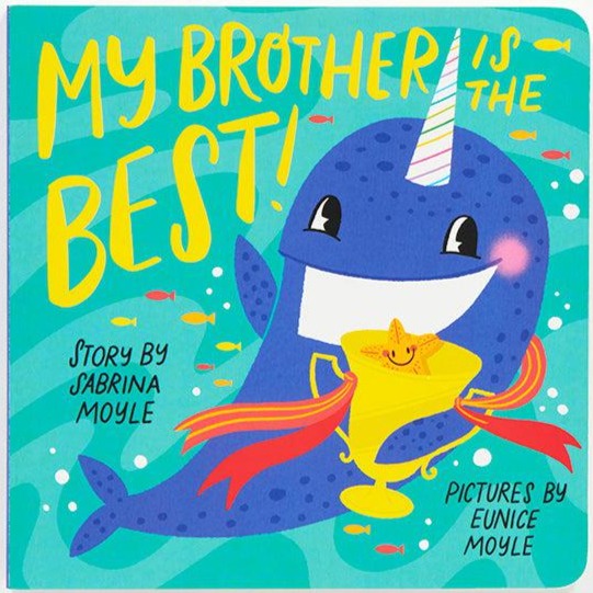 Abrams - My Brother is the Best - Board Book-Abrams-treehaus