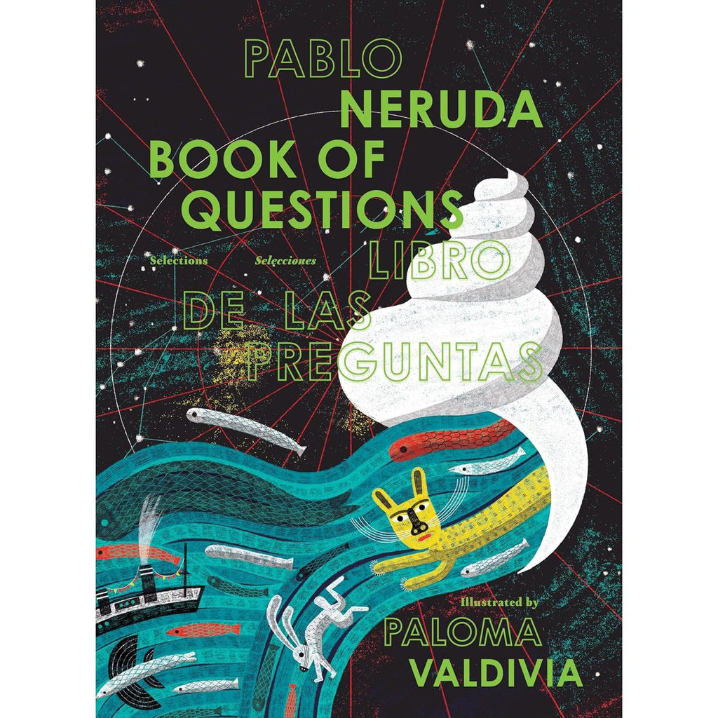 Abrams - Pablo Neruda Book of Questions - Hardcover (Enchanted Lion Books)-Abrams-treehaus