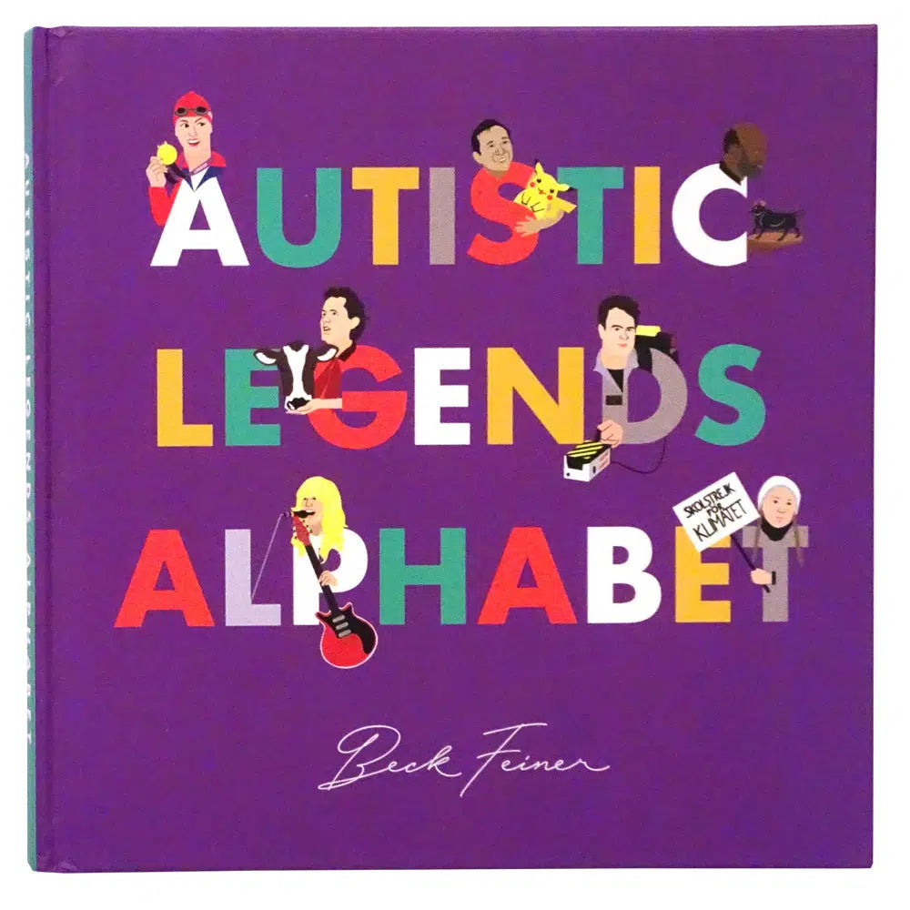 Alphabet Legends - Autistic Legends - Hardcover-Alphabet Legends-treehaus