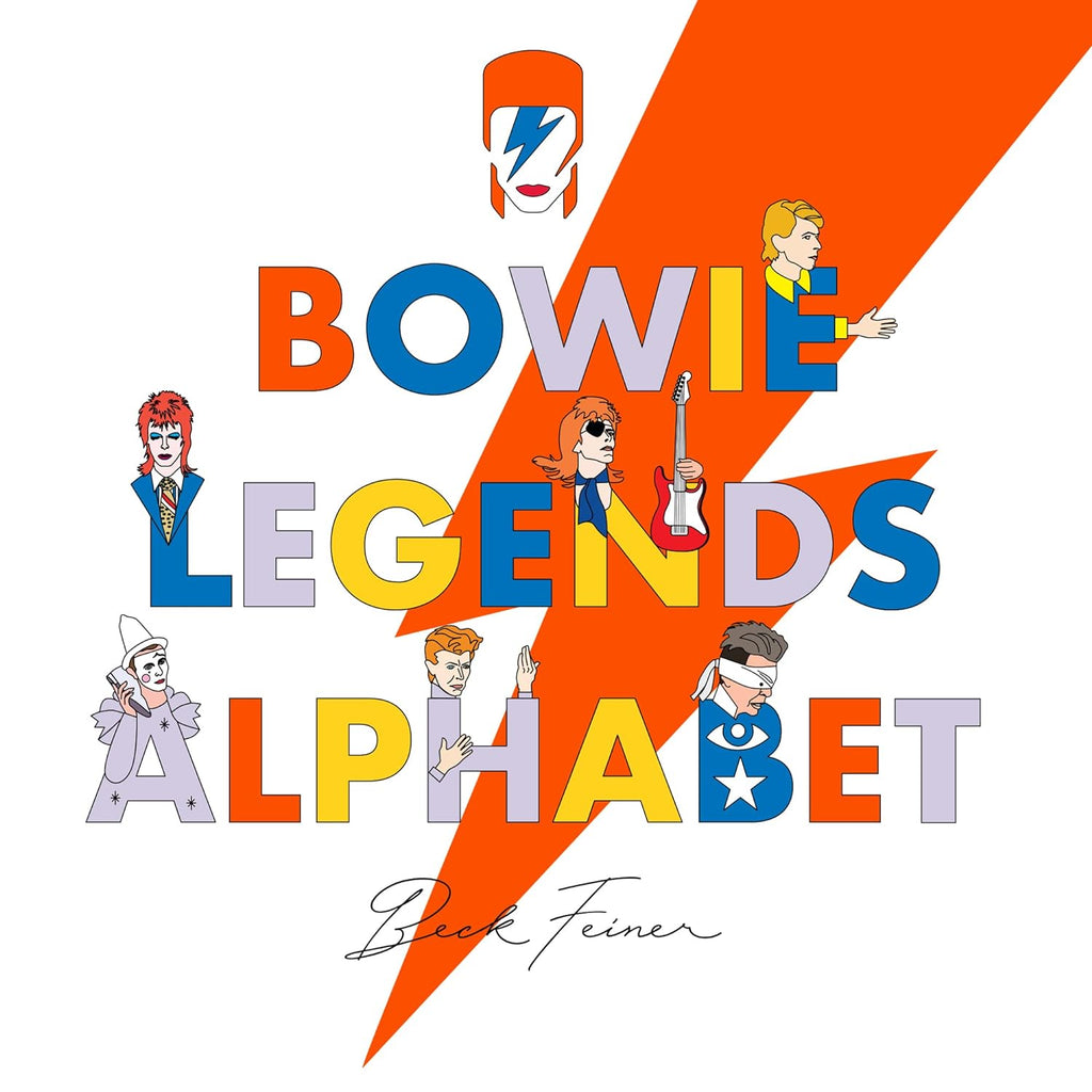 Alphabet Legends - David Bowie - Hardcover-Alphabet Legends-treehaus