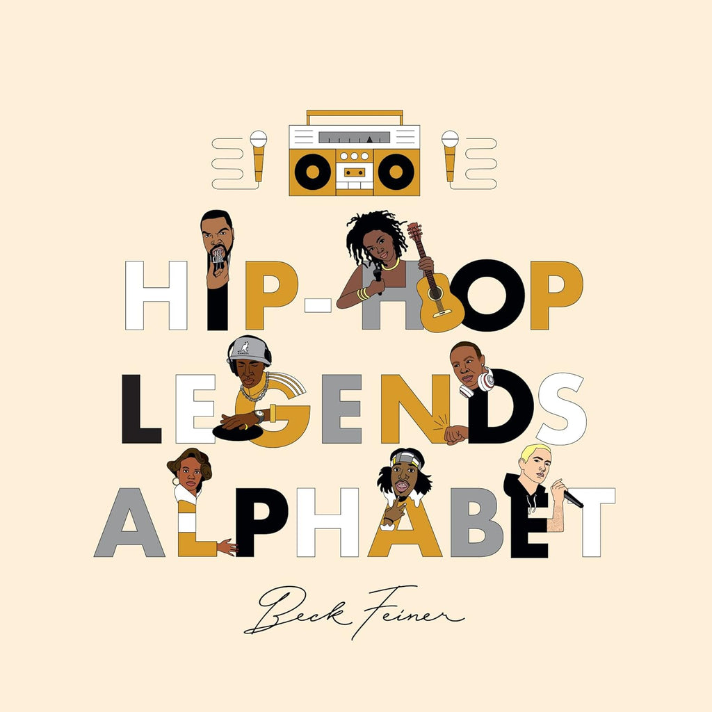 Alphabet Legends - Hip Hop - Hardcover-Alphabet Legends-treehaus