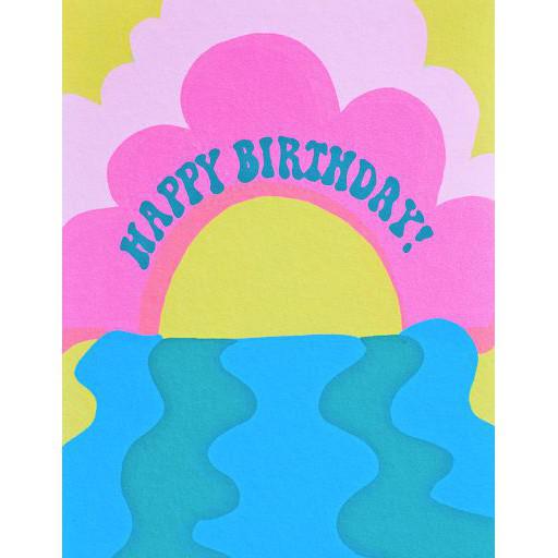 Alphabet Studios - Birthday Sunset Card-Alphabet Studios-treehaus