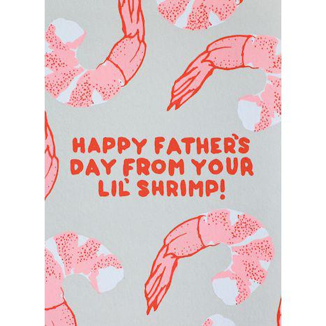 Alphabet Studios - DAD SHRIMP GREETING CARD-Alphabet Studios-treehaus