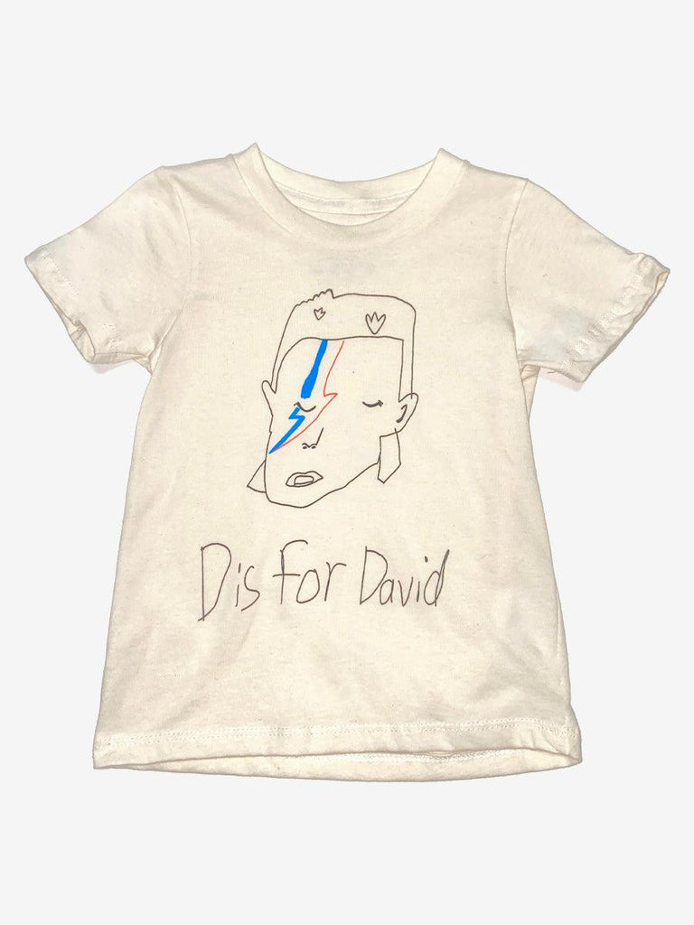 Anchors-n-Asteroids - D is for David Kid's T-Shirt-Anchors-n-Asteroids-treehaus