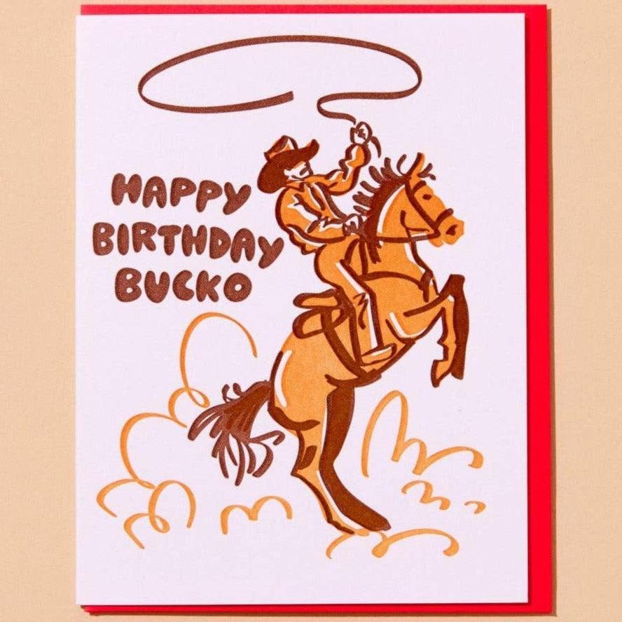 And Here We Are - Happy Birthday Bucko-And Here We Are-treehaus