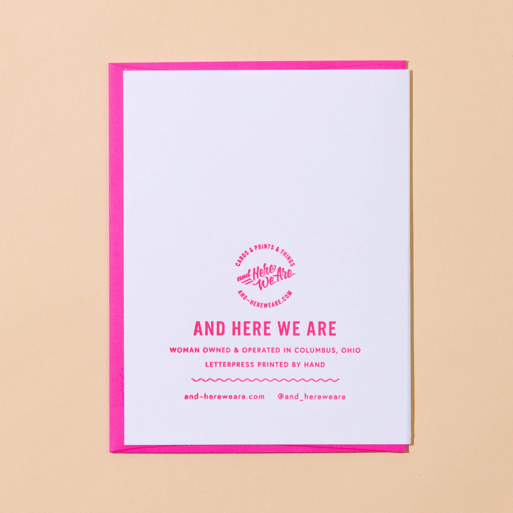 And Here We Are - Nine Lives Card-And Here We Are-treehaus