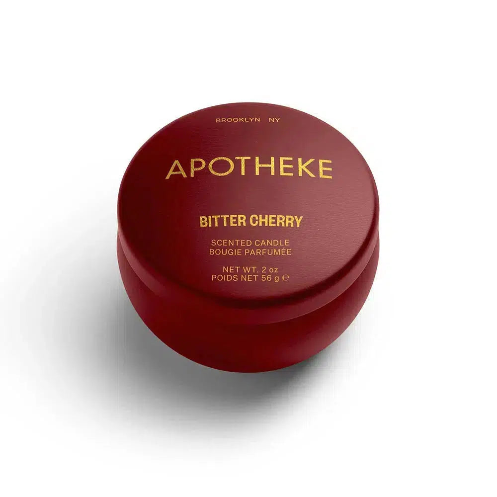 Apotheke - Bitter Cherry Mini Tin Candle - 2 oz.-Apotheke-treehaus