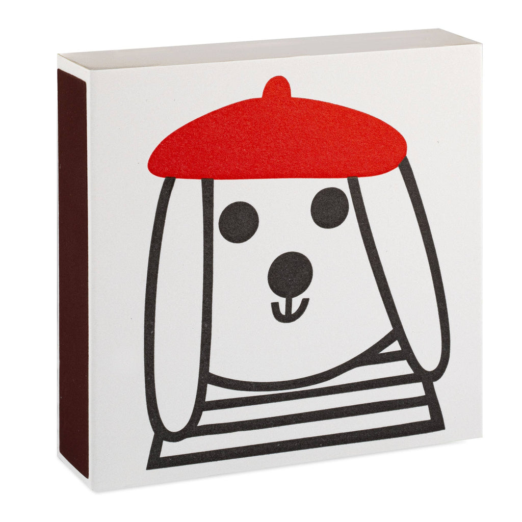 Archivist Gallery - Dog by Jane Foster - Square Safety Matches-Archivist Gallery-treehaus