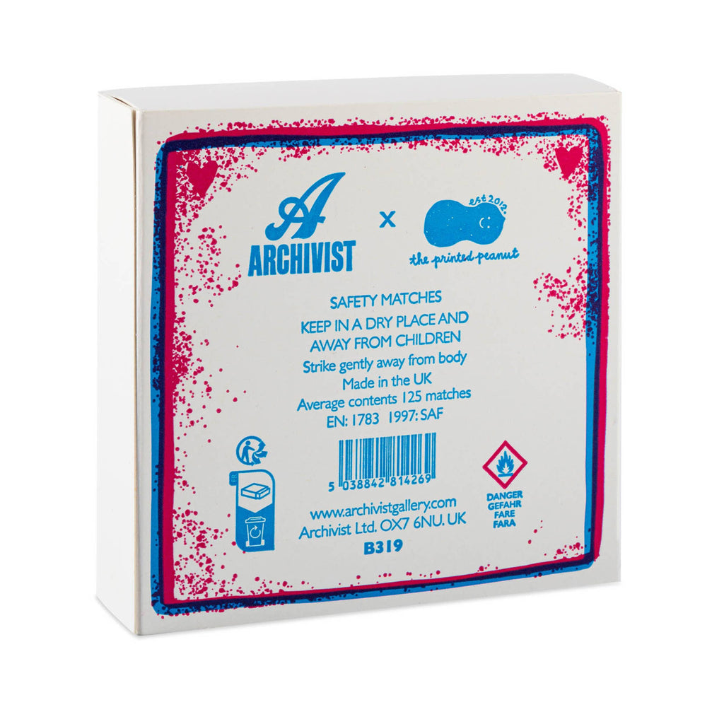 Archivist Gallery - Love Birds - Square Safety Matches-Archivist Gallery | United States & Canada-treehaus