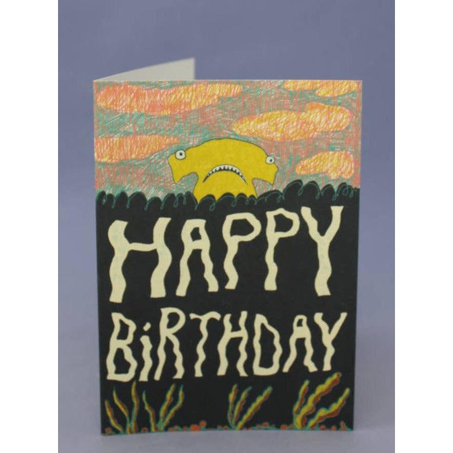 Ark Colour - Happy Birthday Hammer Head Card-Ark Colour Design-treehaus