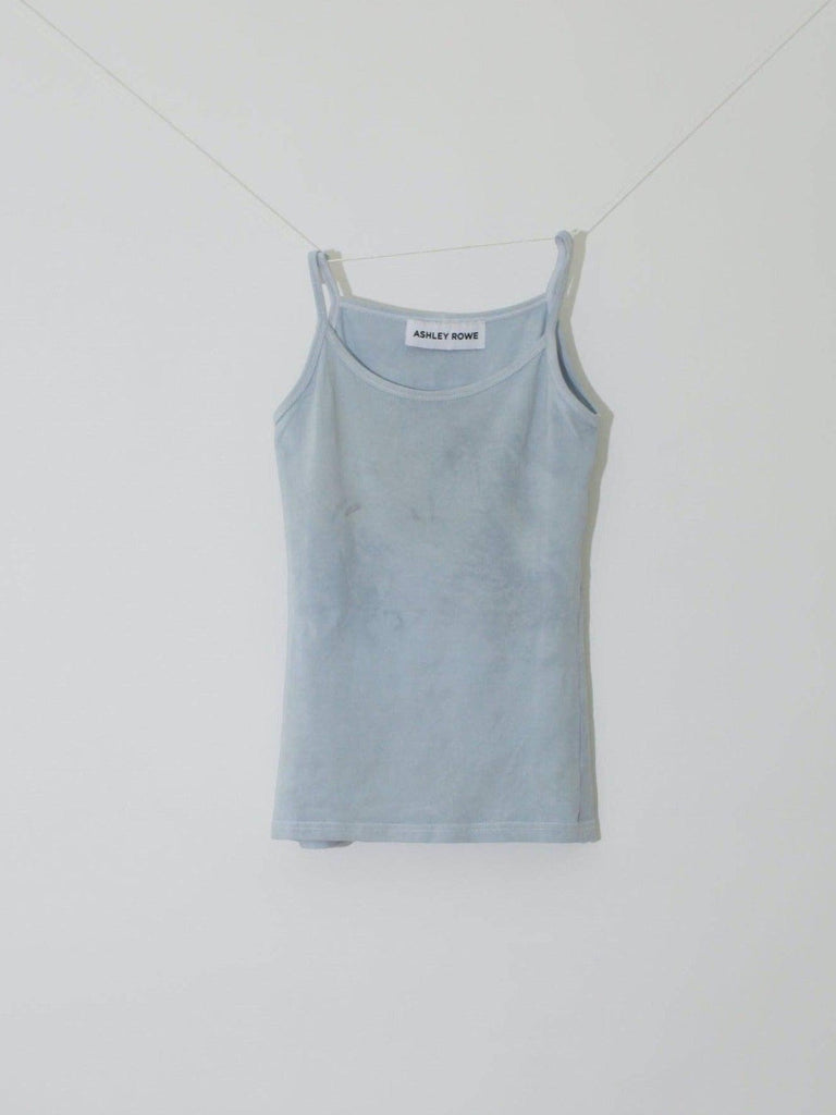 Ashley Rowe - Cotton Tank Top - Baby Blue-Ashley Rowe-treehaus