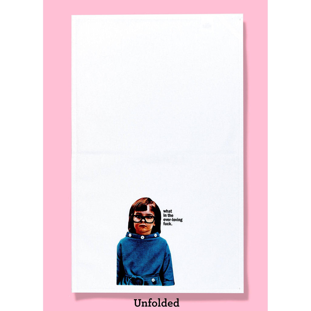 Bad Grandma Designs - What in the Ever-Loving Fuck Dishtowel-Bad Grandma Designs-treehaus