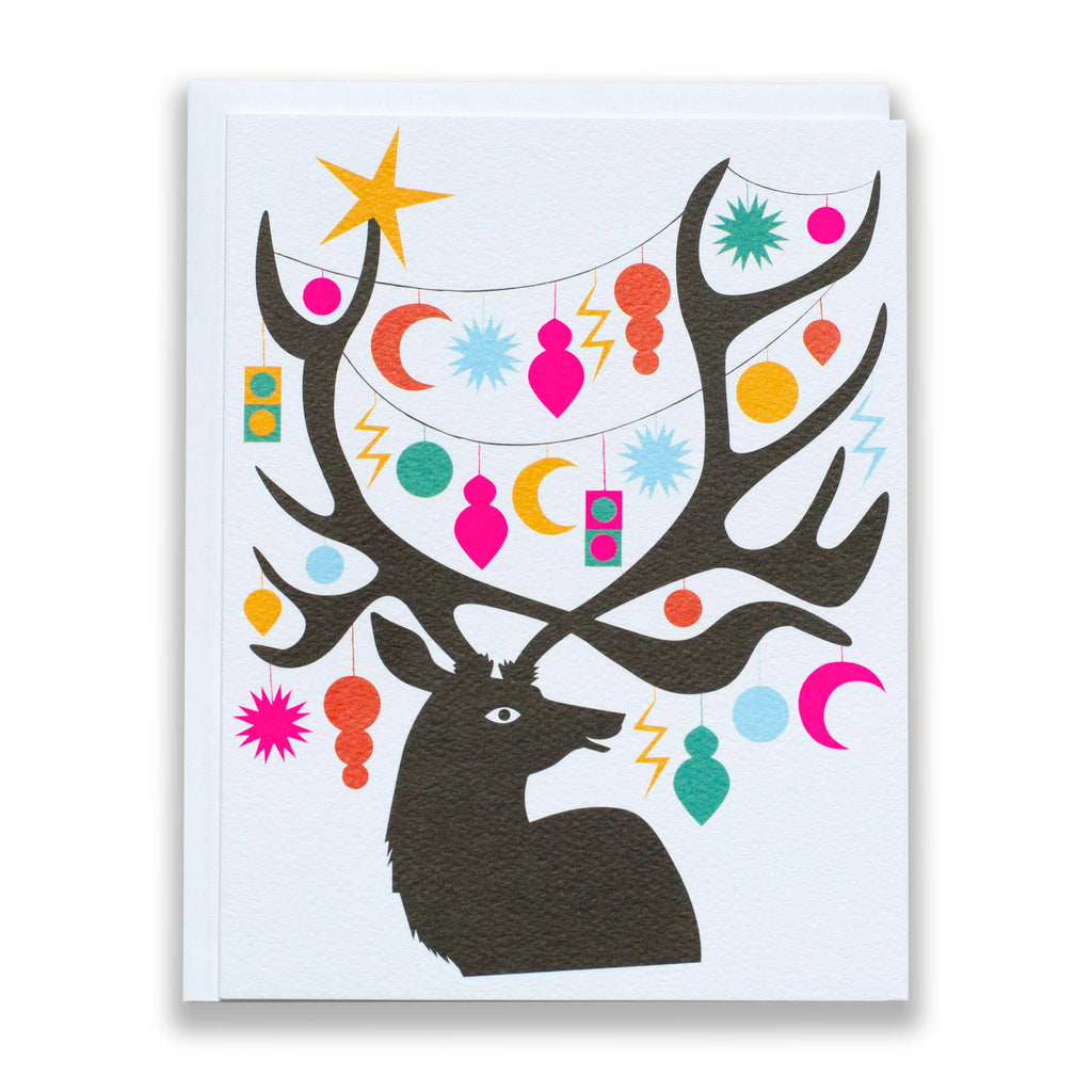 Banquet Workshop - Deer with Ornaments-Banquet Workshop-treehaus