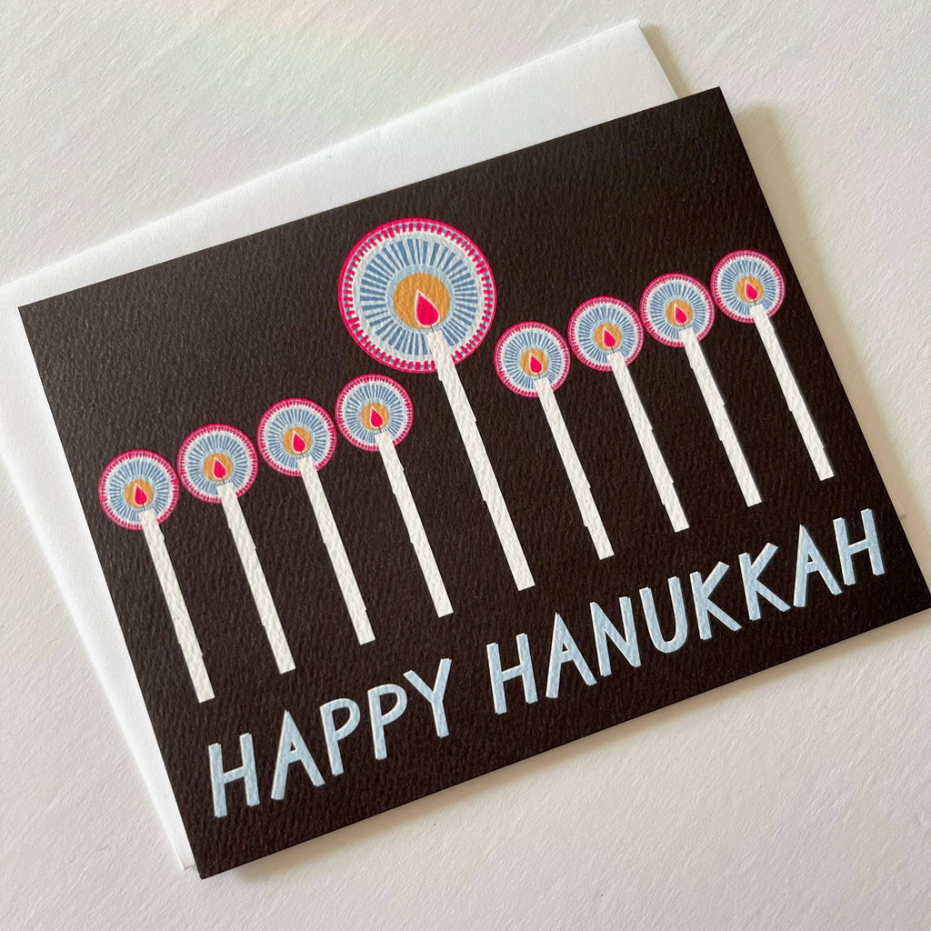 Banquet Workshop - Happy Hannukah Menorah Candles  -Banquet Workshop-treehaus