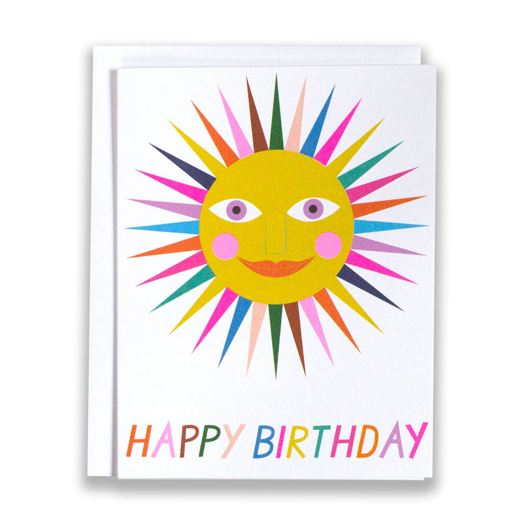 Banquet Workshop - Rainbow Sun Birthday Card-Banquet Workshop-treehaus