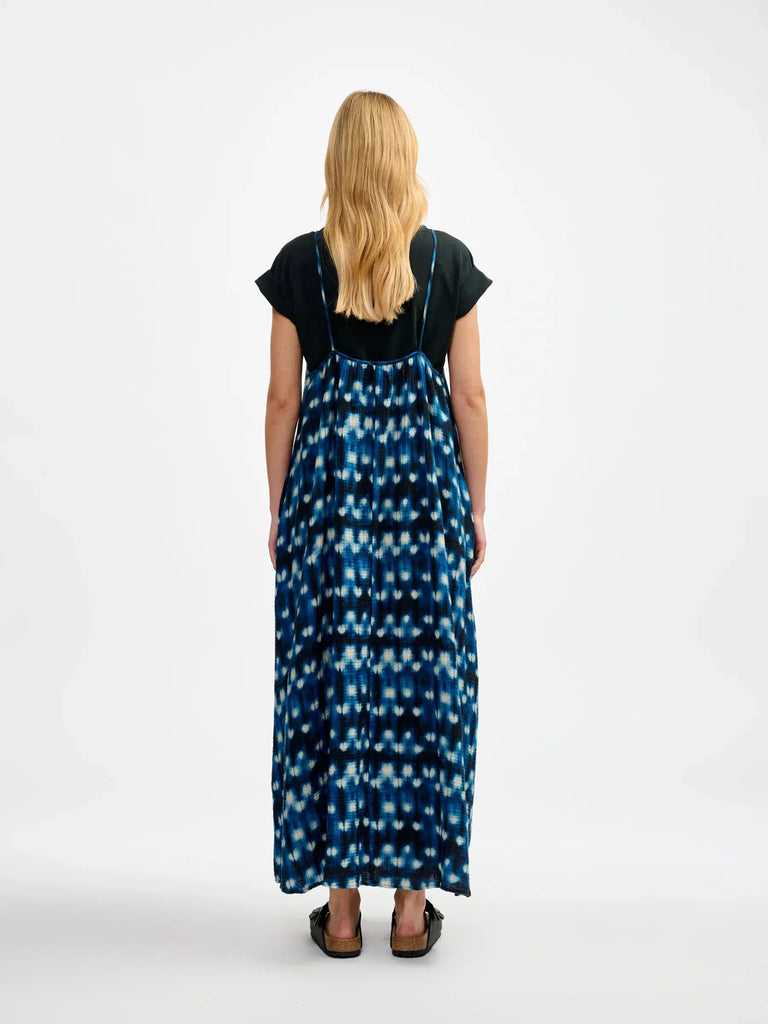 Bellerose - Pompei Dress - Indigo Shibori Print-Bellerose-treehaus