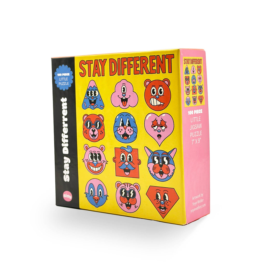 Bitty Puzzles - Stay Different-Bitty Puzzles-treehaus