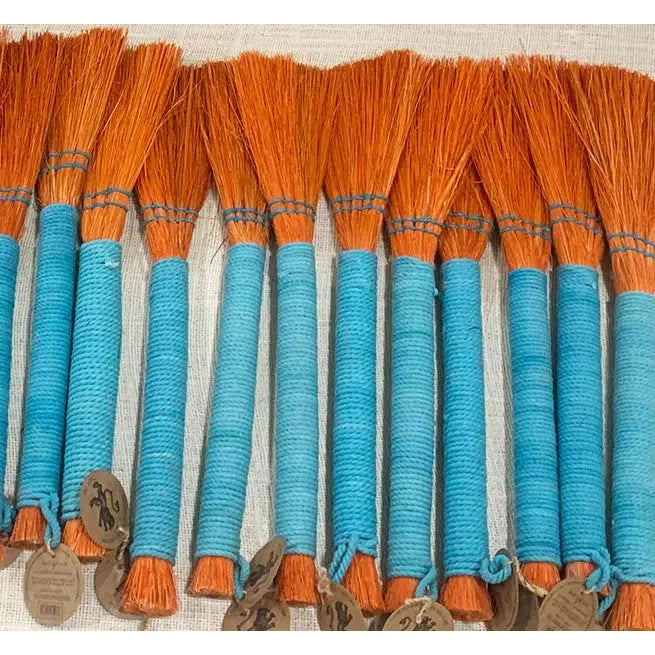 British Colour Standard - Seagrass Brush - Nanking Blue/Marigold-British Colour Standard-treehaus