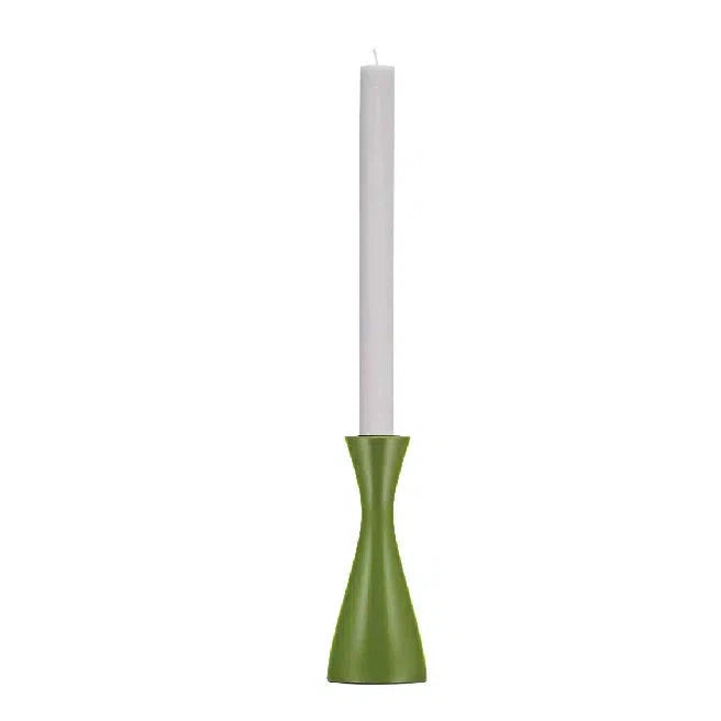 British Colour Standard - Wooden Candle Holder - Medium - Olive-British Colour Standard-treehaus