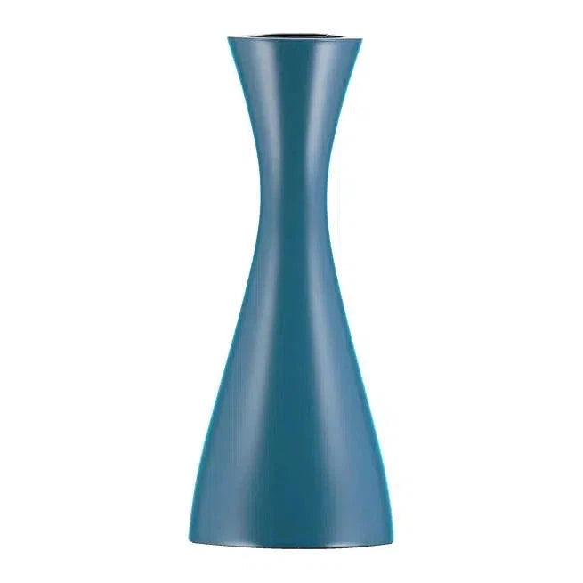 British Colour Standard - Wooden Candle Holder - Medium - Petrol Blue-British Colour Standard-treehaus