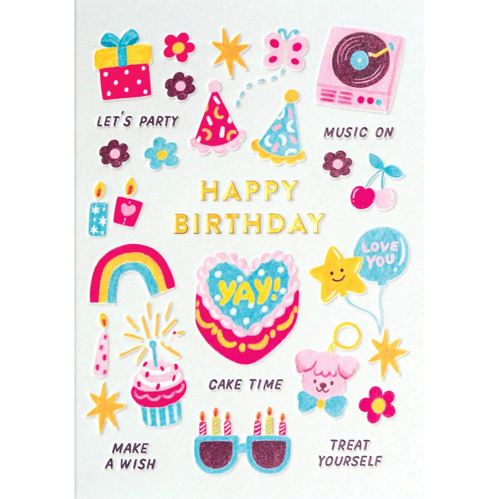 Calypso Cards Inc. - Birthday Things Card-Calypso Cards Inc.-treehaus