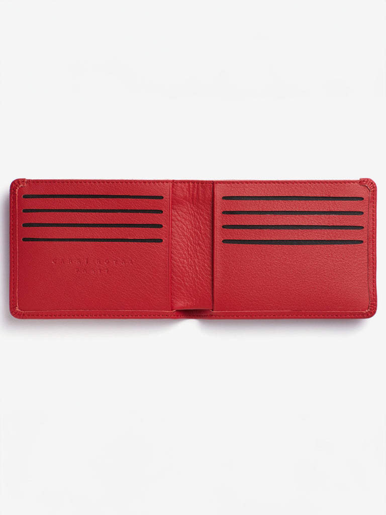 Carre Royal - Red Minimalist Wallet-Carre Royal-treehaus
