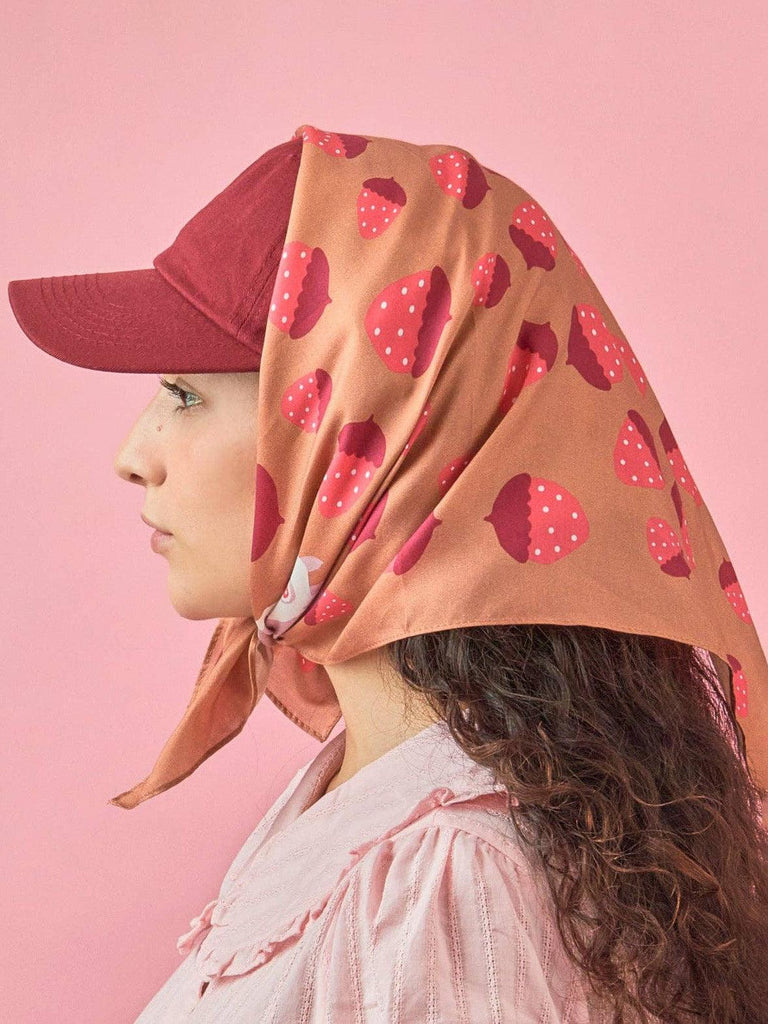 Centinelle - Albino Squirrel - Cotton Silk Bandana-Centinelle-treehaus