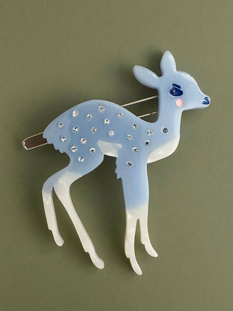 Centinelle - Blue Deer Hair Clip-Centinelle-treehaus