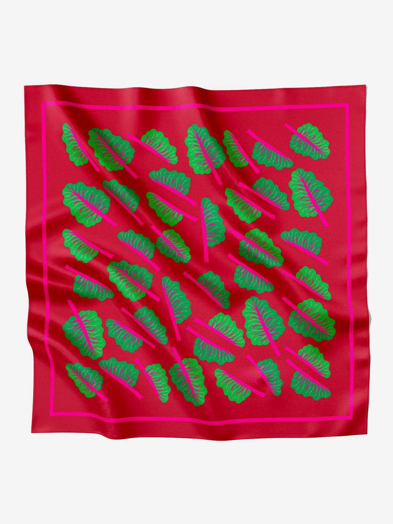 Centinelle - Glowing Chard - Cotton Silk Bandana-Centinelle-treehaus
