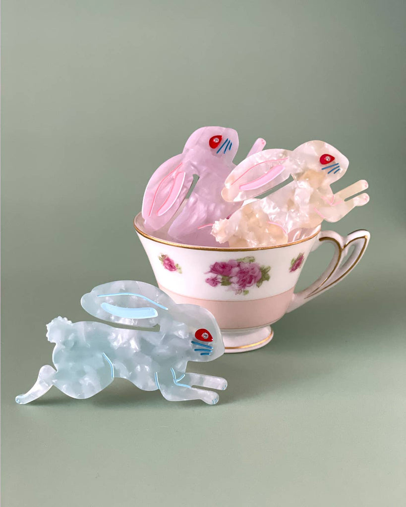 Centinelle - Lingonberry Candy Bunny - Barrette-Centinelle-treehaus