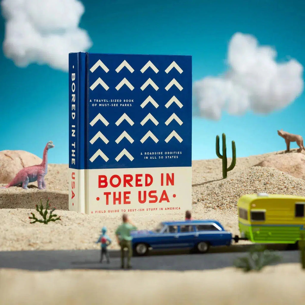 Chronicle - Bored in the USA Travel Guide (Brass Monkey)-Chronicle-treehaus