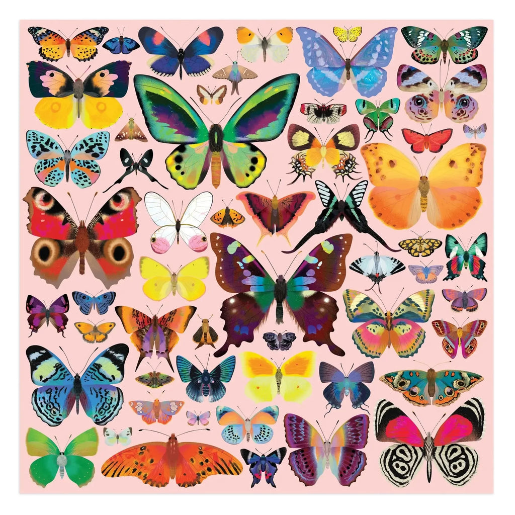 Chronicle - Brilliant Butterflies - 500 Piece Puzzle (Mudpuppy)-Chronicle-treehaus