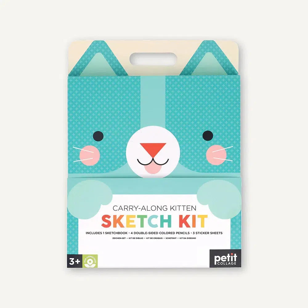 Chronicle - Carry Along Kitten Sketch Kit - Petit Collage-Chronicle-treehaus