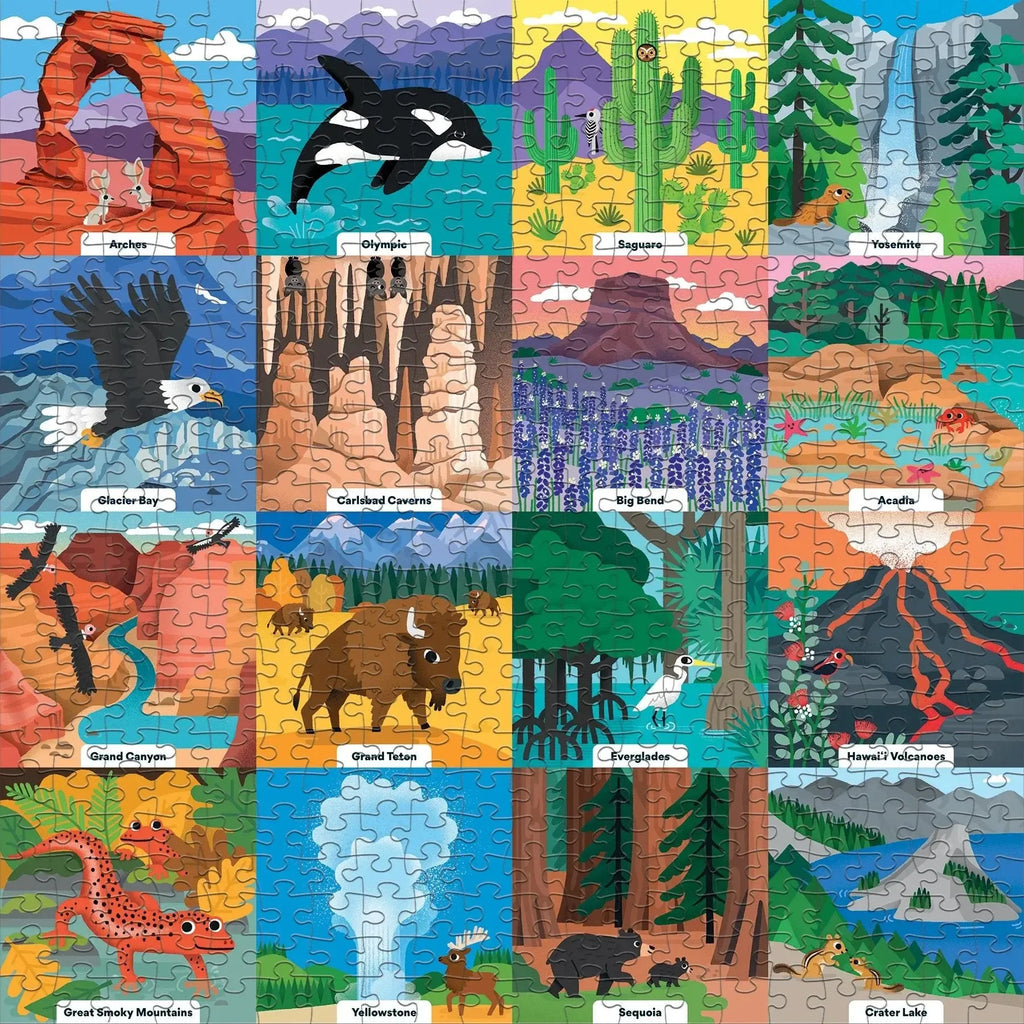 Chronicle - Little Park Ranger 500 Pc Puzzle (Mudpuppy)-Chronicle-treehaus