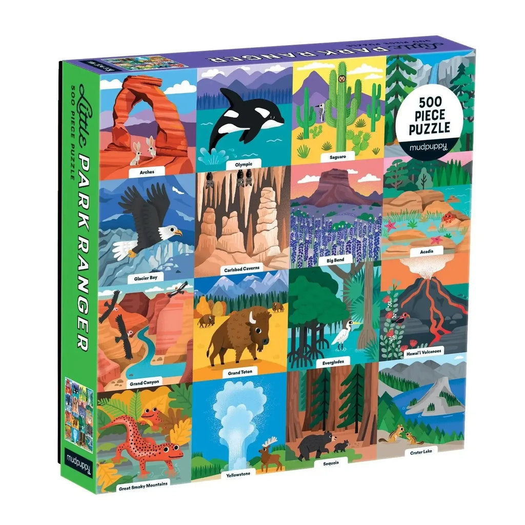 Chronicle - Little Park Ranger 500 Pc Puzzle (Mudpuppy)-Chronicle-treehaus
