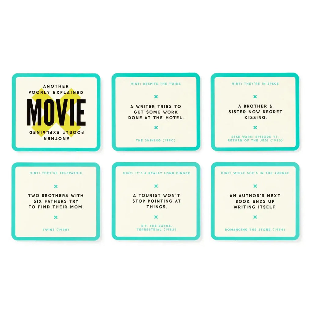 Chronicle - Mini Poorly Explained Movies - 80's Edition (Brass Monkey)-Chronicle-treehaus