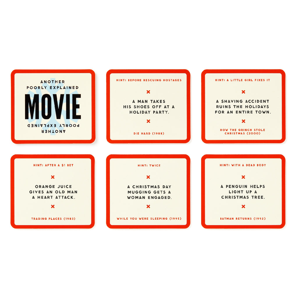 Chronicle - Mini Poorly Explained Movies - Holiday Edition (Brass Monkey)-Chronicle-treehaus