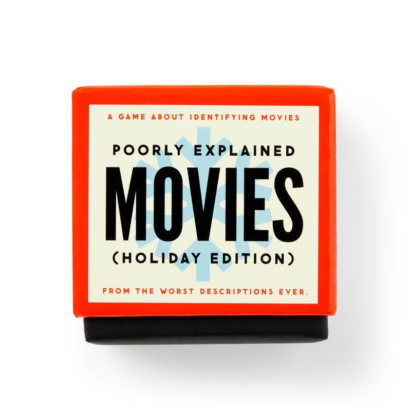 Chronicle - Mini Poorly Explained Movies - Holiday Edition (Brass Monkey)-Chronicle-treehaus
