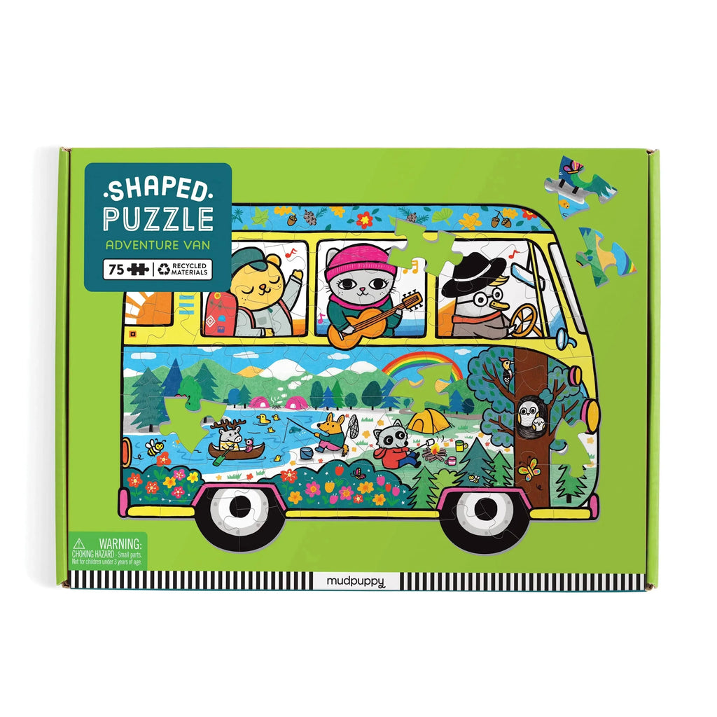 Chronicle - Shaped Scene Adventure Van 75 Pc Puzzle (Mudpuppy)-Chronicle-treehaus