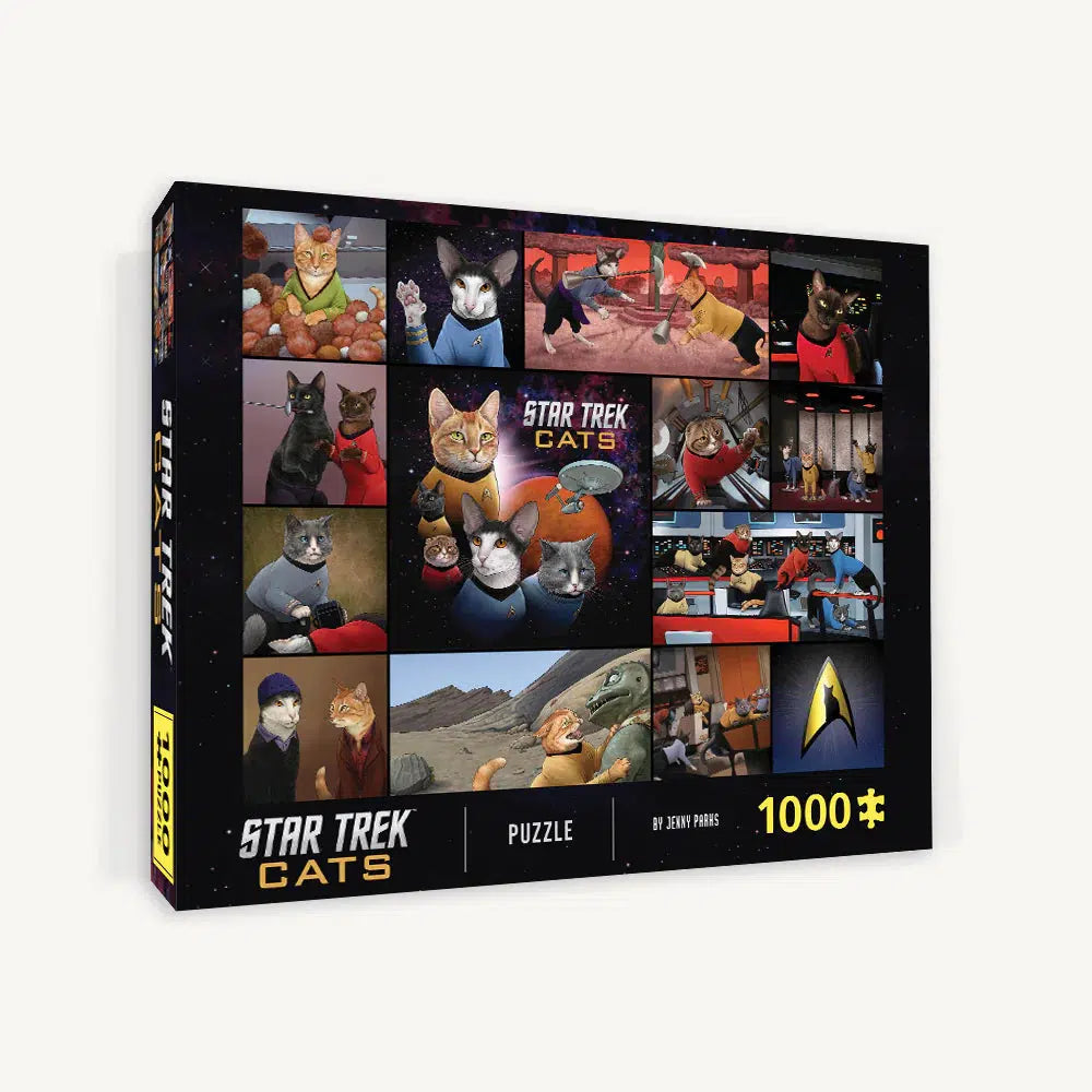 Chronicle - Star Trek Cats - Puzzle 1000 Piece-Chronicle-treehaus