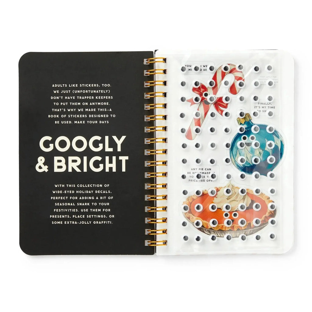 Chronicle - Sticker Book Googly & Bright (Brass Monkey)-Chronicle-treehaus