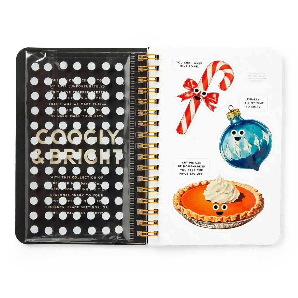 Chronicle - Sticker Book Googly & Bright (Brass Monkey)-Chronicle-treehaus