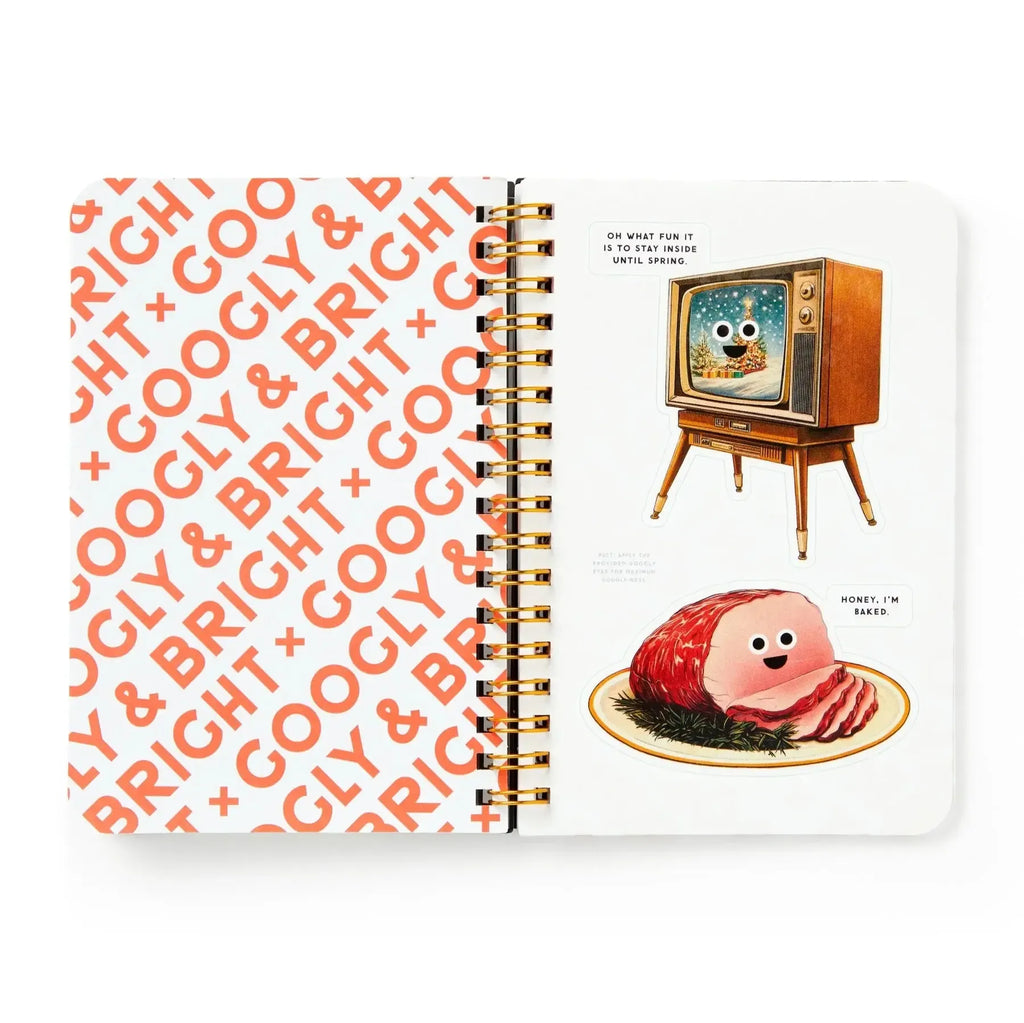 Chronicle - Sticker Book Googly & Bright (Brass Monkey)-Chronicle-treehaus