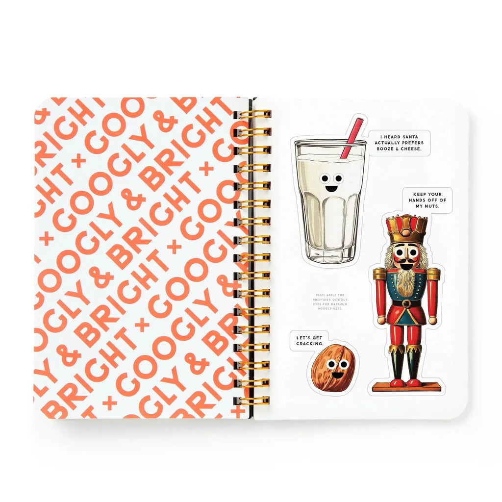 Chronicle - Sticker Book Googly & Bright (Brass Monkey)-Chronicle-treehaus